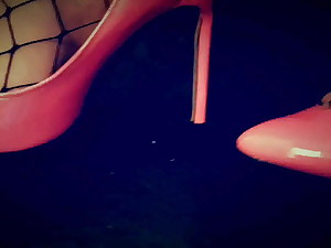 MissEmma in rosy high heels