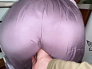Stepson hoisted his step mother skirt and witnessed a large arse for ass-fuck invasion fucky-fucky