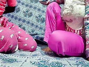 Ambisexual Indian stepmom and stepson have a horny time in the room