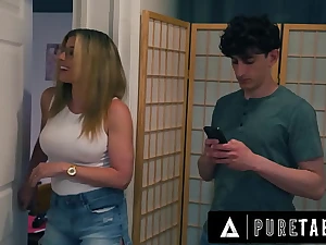 Leana Lovings adulterated by stepson & plowed firm by Nick Drains & Tommy Pistol forth FFM threeway